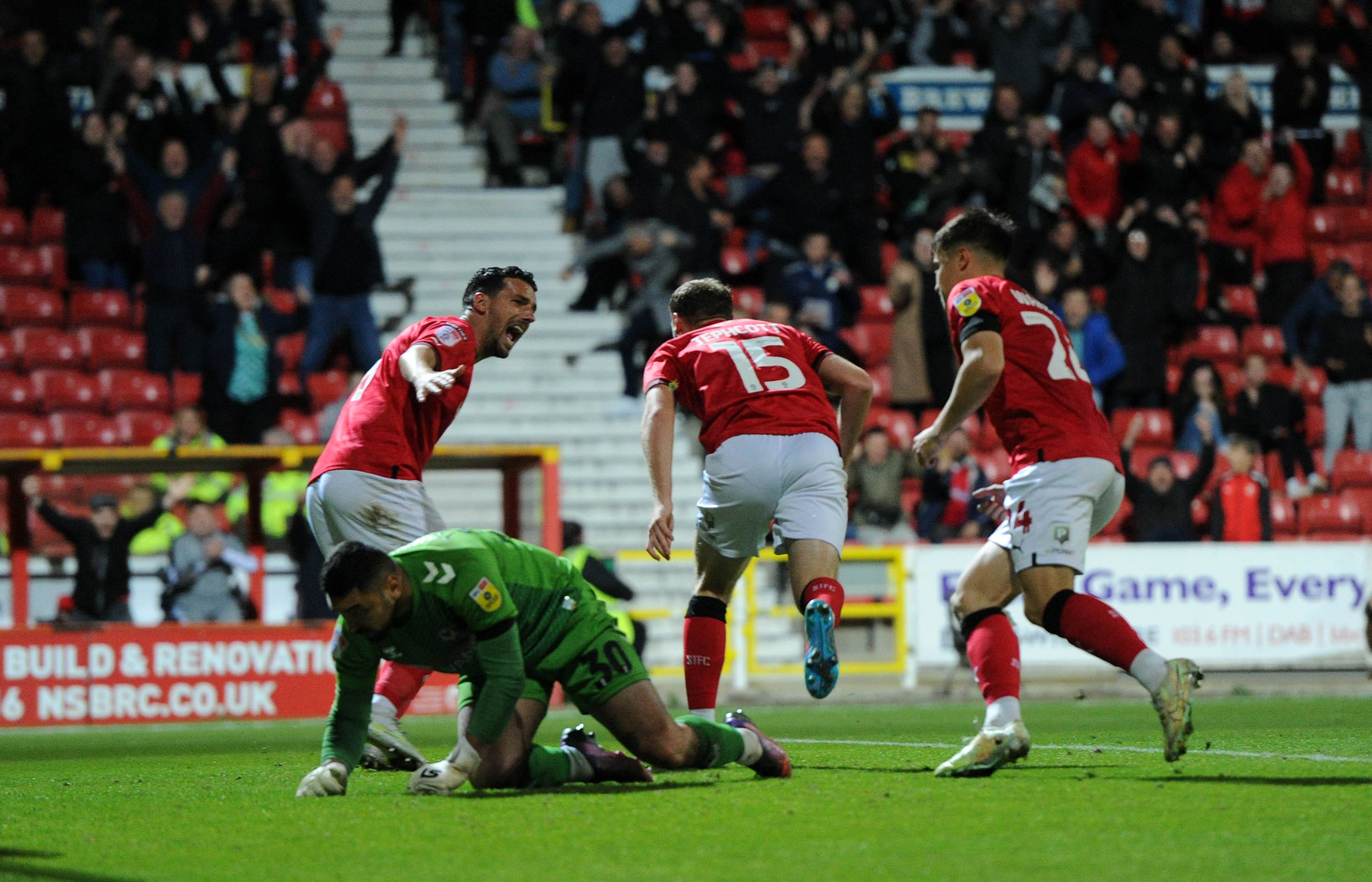 Luke Jephcott reveals Swindon spoke about his winning goal before he scored it